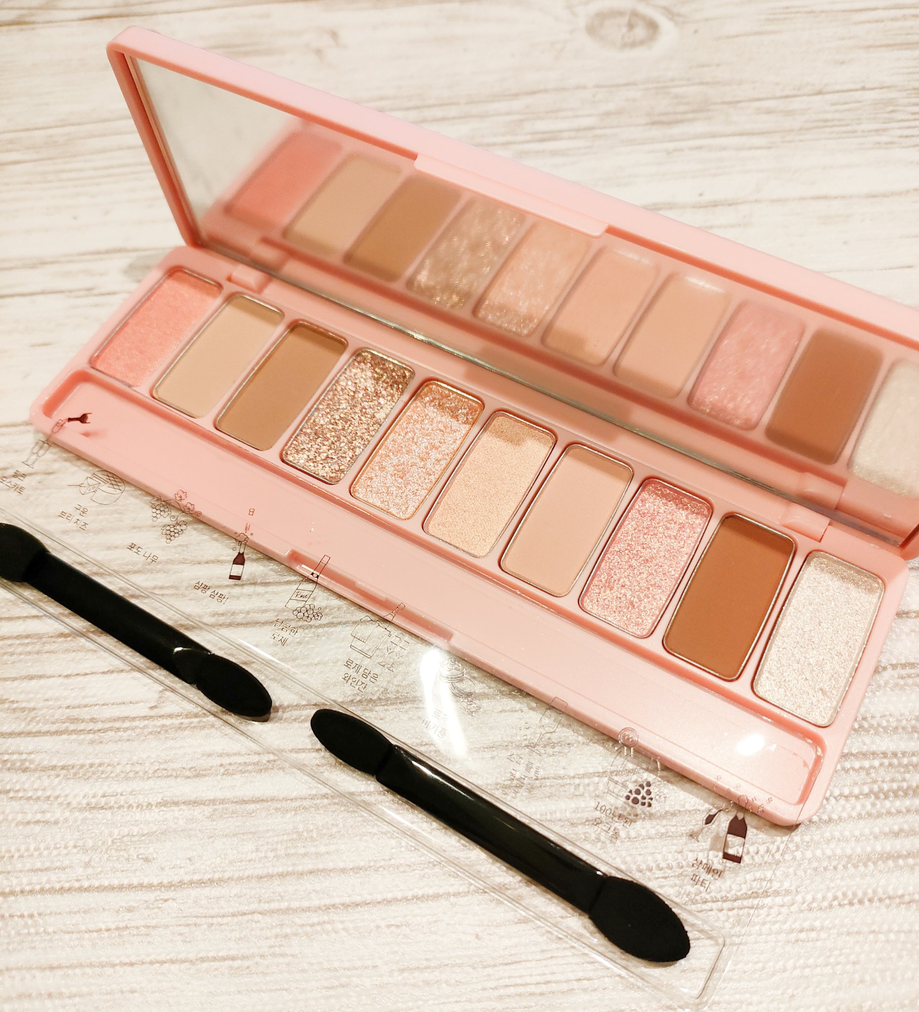 プレイカラー アイシャドウ ロゼワイン/ETUDE/アイシャドウパレットを使ったクチコミ（2枚目）