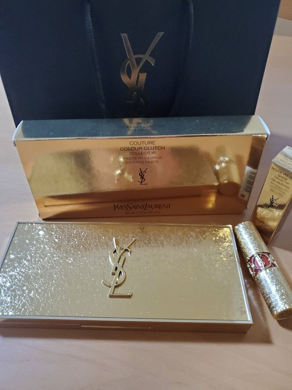 クチュール カラー クラッチ コレクター/YVES SAINT LAURENT BEAUTE/アイシャドウパレットを使ったクチコミ（1枚目）