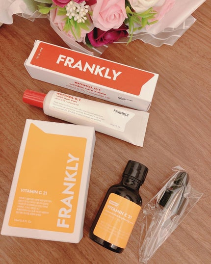 レチノール0.1%クリーム/Frankly/フェイスクリームを使ったクチコミ(4枚目)