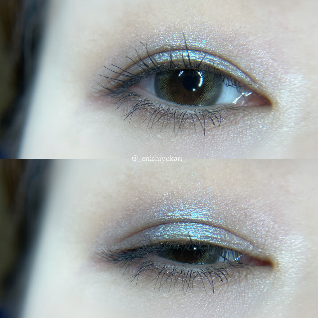 ダイヤモンドシリーズ 星空リキッドアイシャドウ/ZEESEA/リキッドアイシャドウを使ったクチコミ（2枚目）