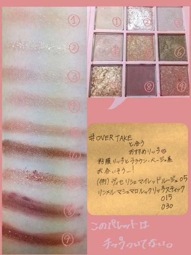 3CE MOOD RECIPE MULTI EYE COLOR PALETTE/3CE/パウダーアイシャドウを使ったクチコミ（3枚目）