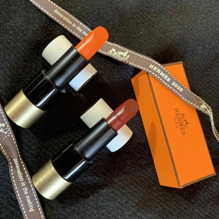 〈ルージュ・エルメス〉 ルージュ ア レーヴル サティネ 85 ルージュH/エルメス/口紅を使ったクチコミ(2枚目)