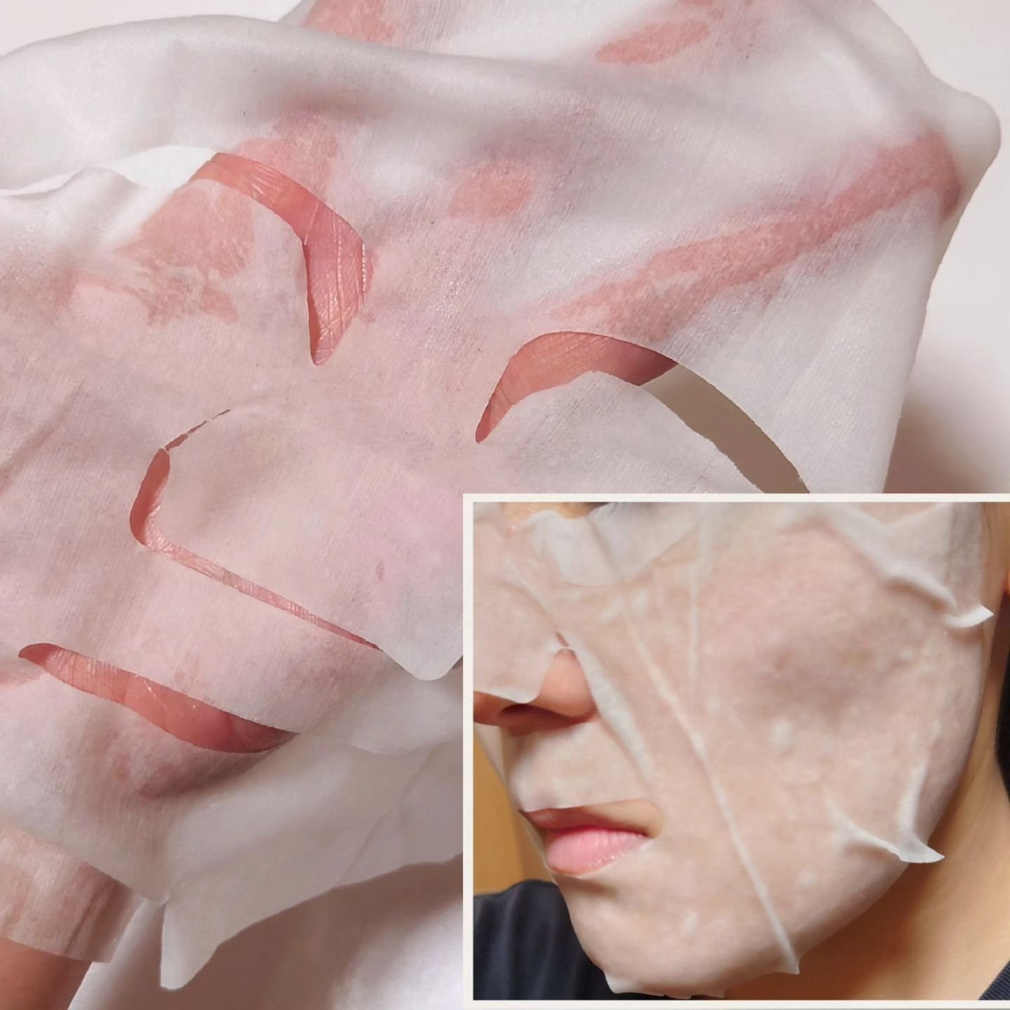 薬用リンクルフェイスマスク/akaran+/シートマスク・パックを使ったクチコミ（2枚目）