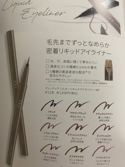 シルキーリキッドアイライナーWP/D-UP/リキッドアイライナーを使ったクチコミ(3枚目)
