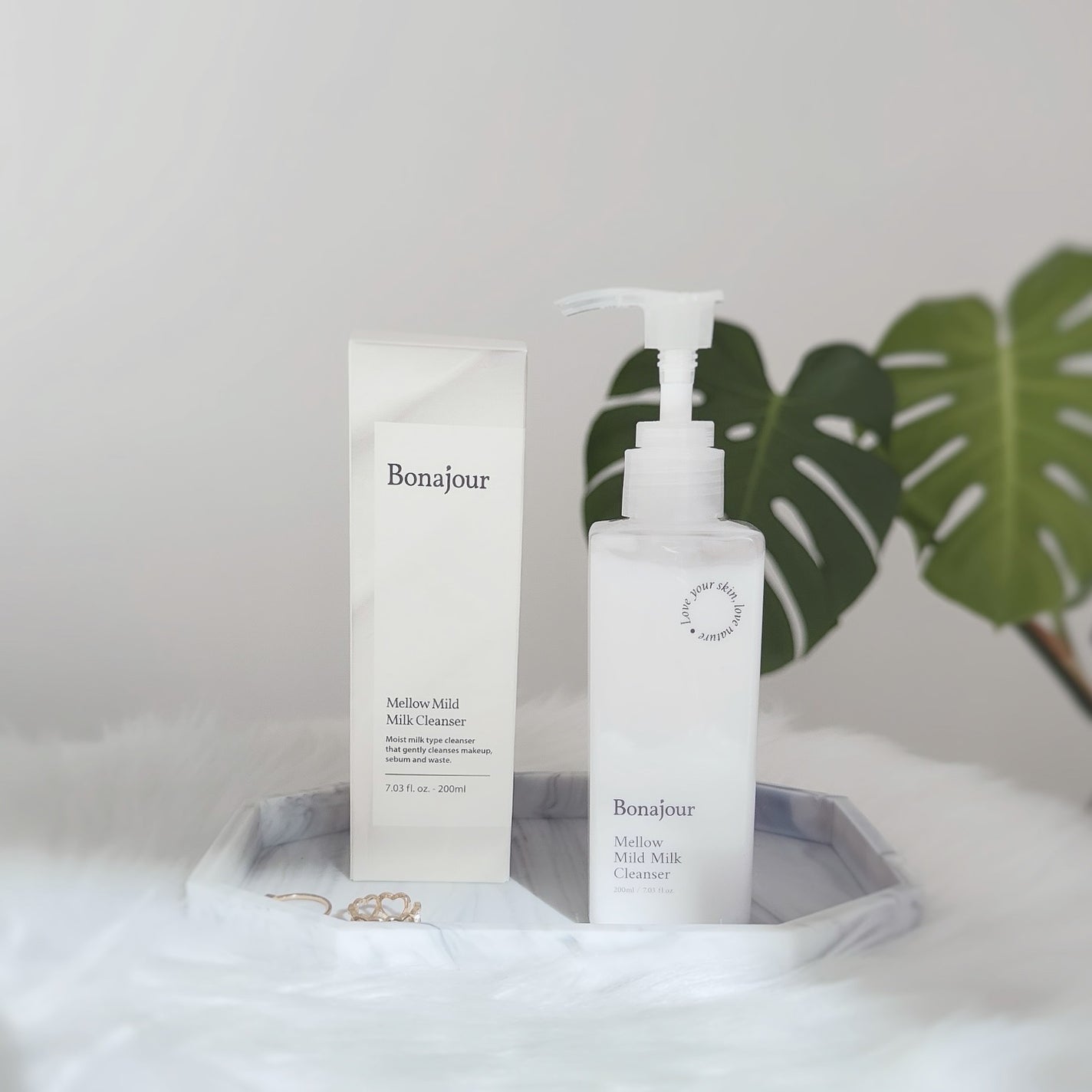 メロウマイルドミルククレンザー/Bonajour/ミルククレンジングを使ったクチコミ(5枚目)