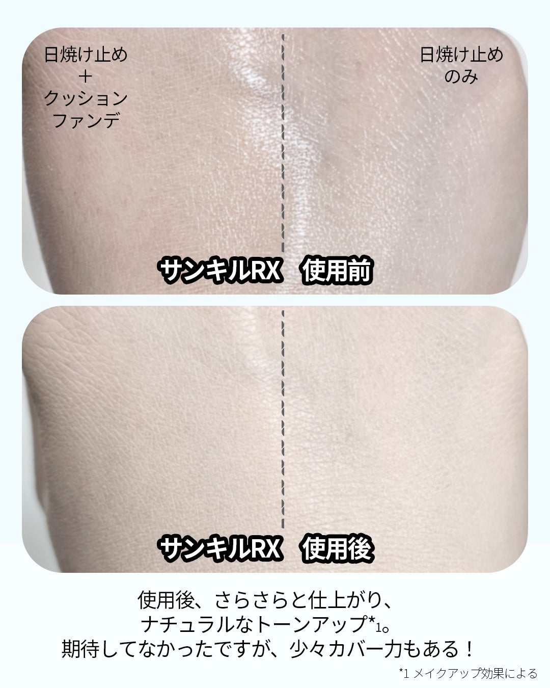 Sunkill RX/MAXCLINIC/ルースパウダーを使ったクチコミ(3枚目)