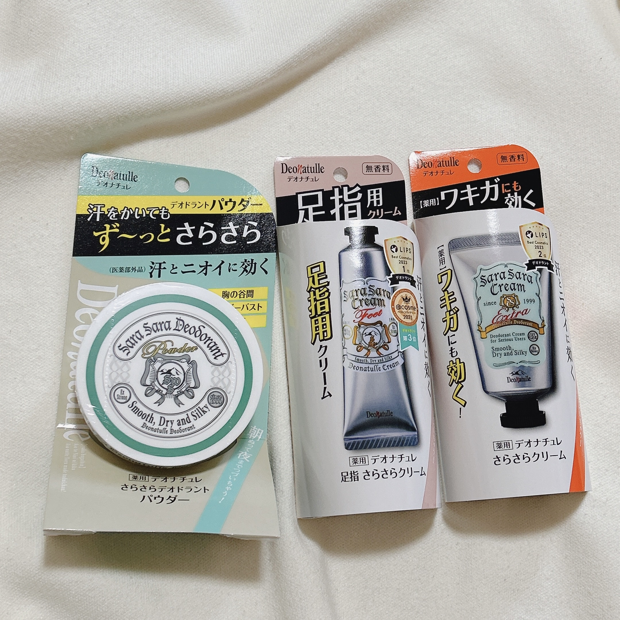 薬用さらさらデオドラントパウダー/デオナチュレ/デオドラント・制汗剤を使ったクチコミ（1枚目）