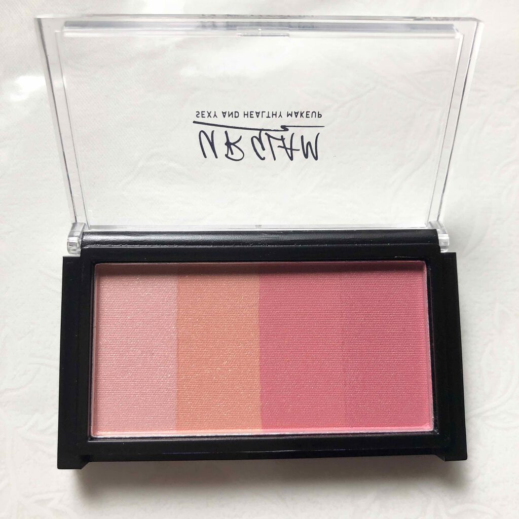 UR GLAM　GRADATION CHEEK プラムピンク/U R GLAM/パウダーチークを使ったクチコミ（2枚目）