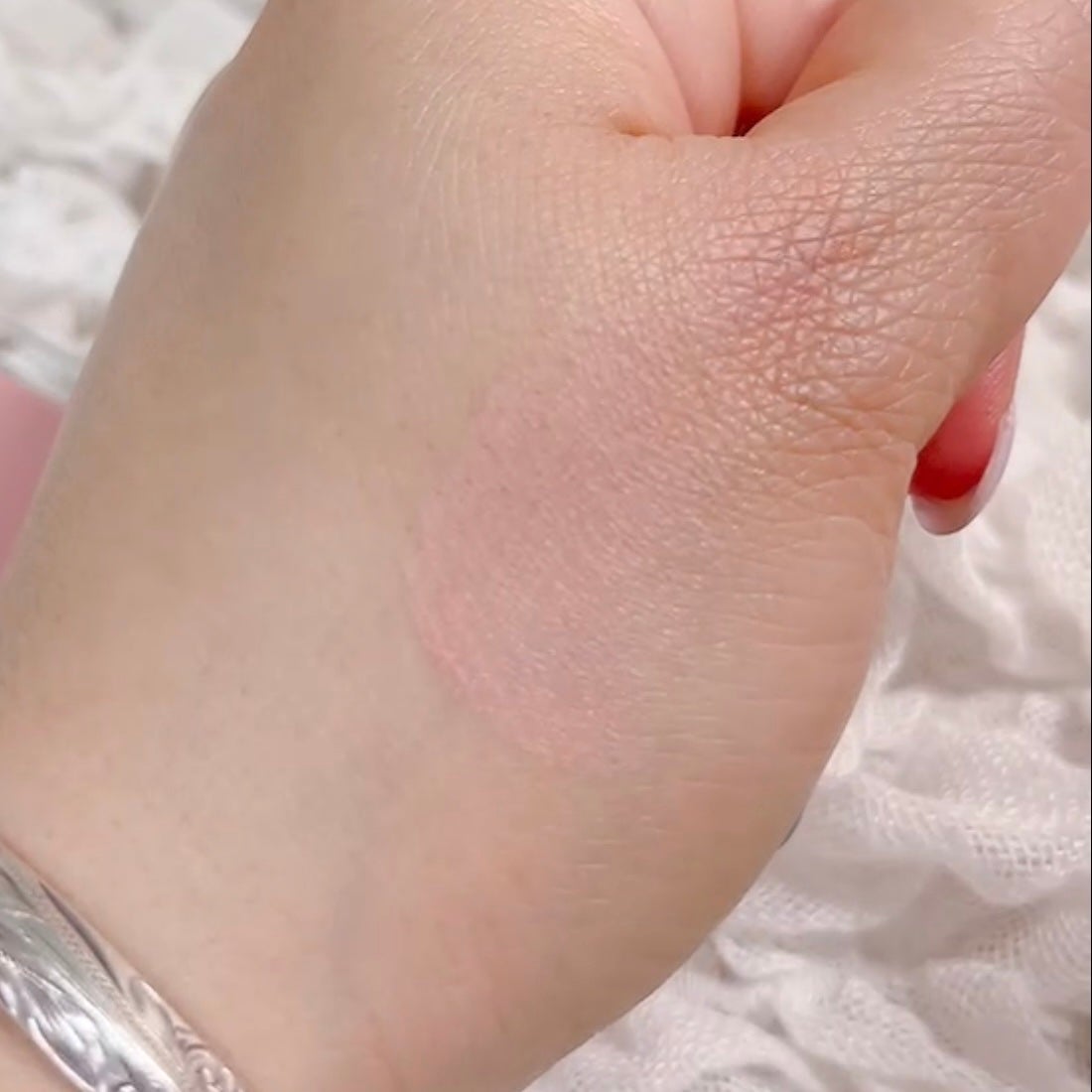 ぽわんチーク/muice/パウダーチークを使ったクチコミ(6枚目)