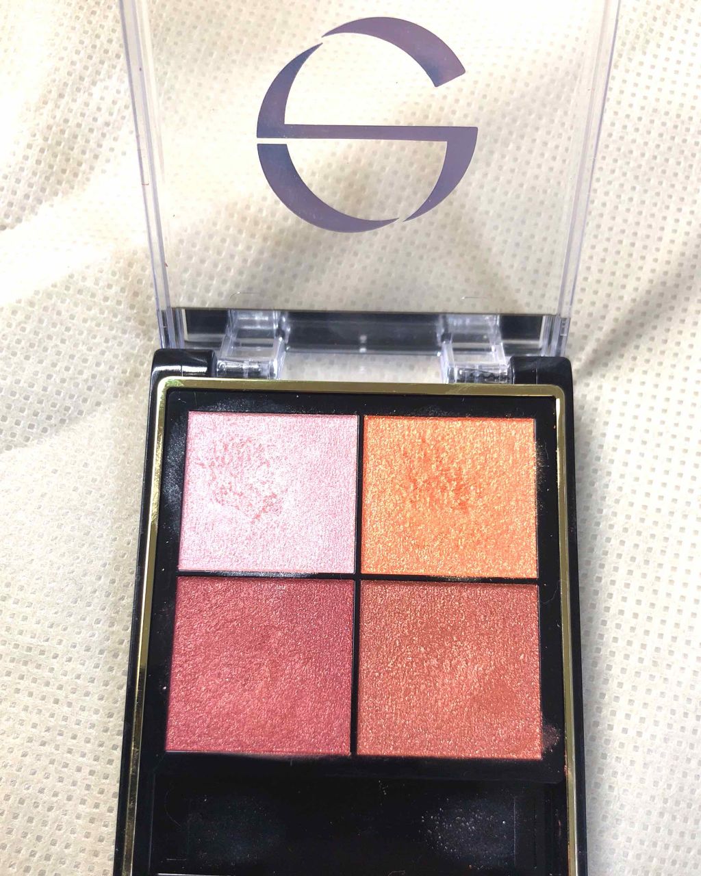 リアルクローズシャドウ/excel/アイシャドウパレットを使ったクチコミ(2枚目)