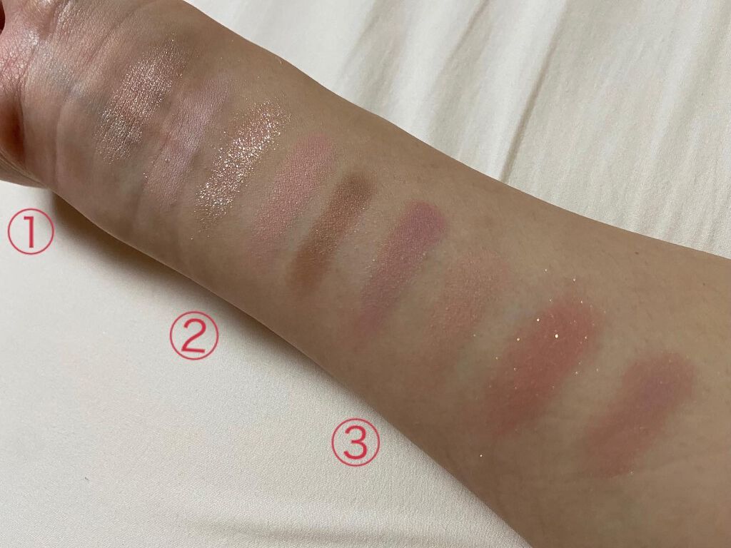 マイフェイブムードアイパレット 9カラー/HOLIKA HOLIKA/アイシャドウパレットを使ったクチコミ(4枚目)