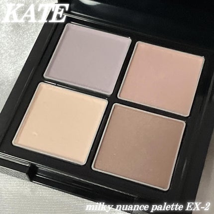 ミルキーニュアンスパレット/KATE/マルチパレットを使ったクチコミ(3枚目)