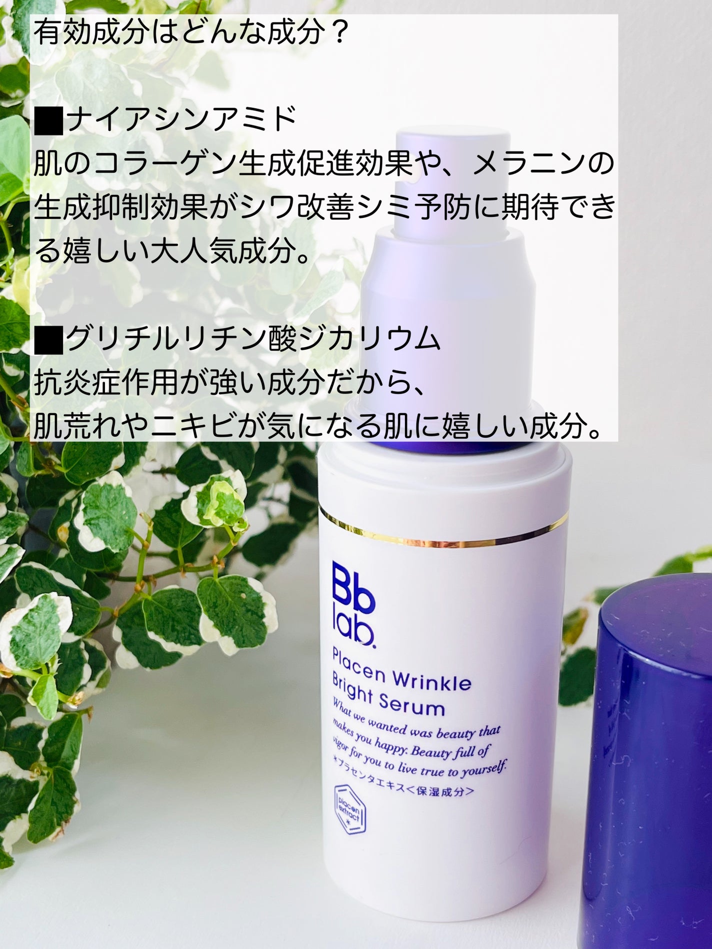 プラセンリンクルブライトセラム/Bb lab./美容液を使ったクチコミ(4枚目)