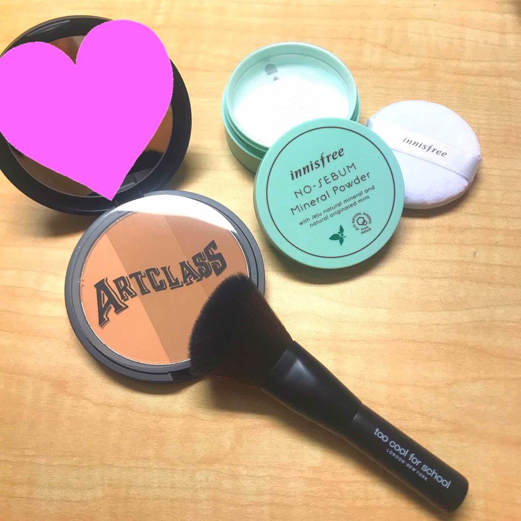 ノーセバム ミネラルパウダー/innisfree/ルースパウダーを使ったクチコミ（2枚目）