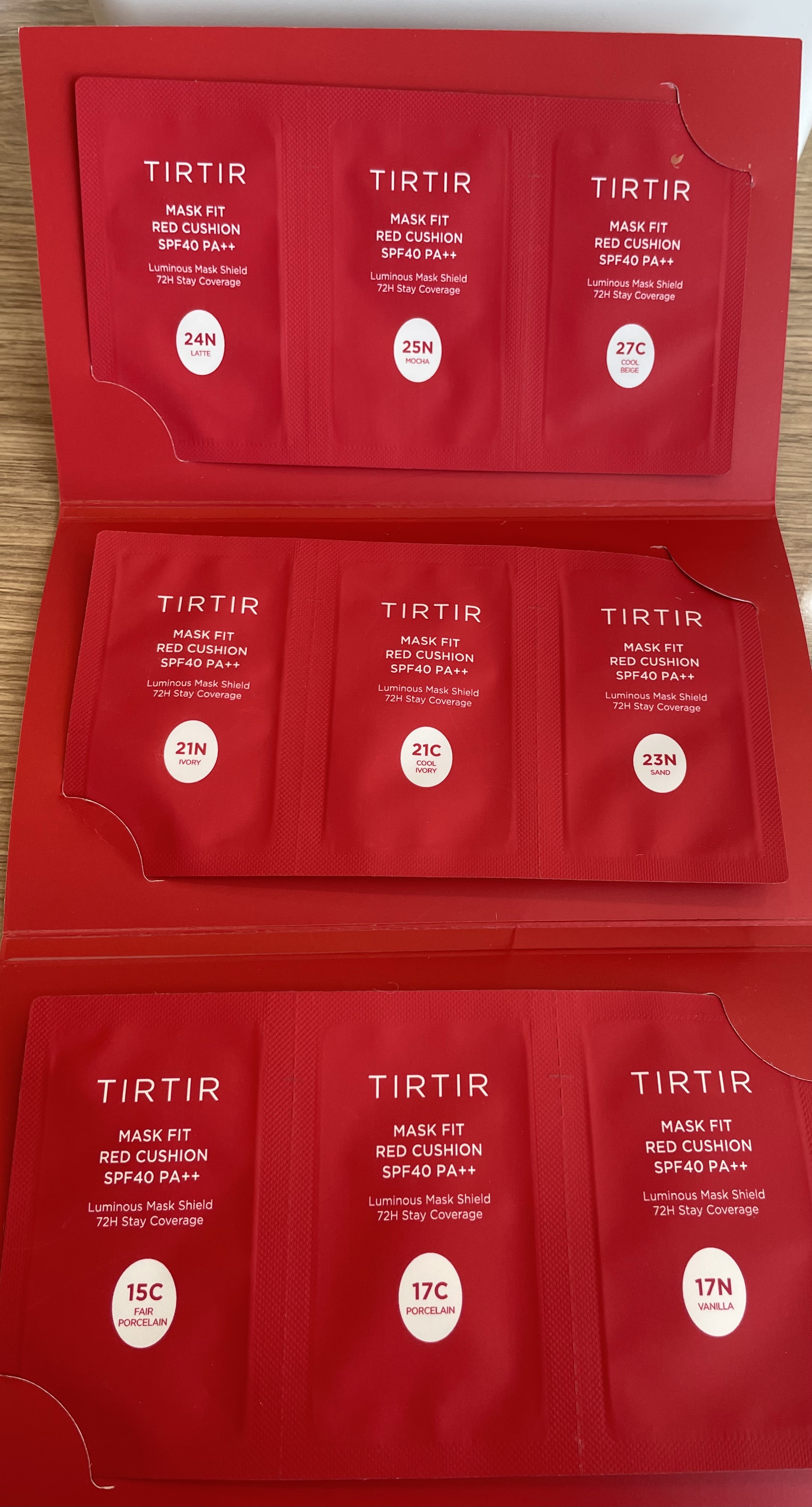 マスク フィット レッド クッション 27C クール ベージュ/TIRTIR(ティルティル)/クッションファンデーションを使ったクチコミ（2枚目）