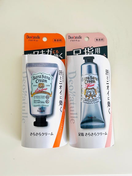 薬用足指さらさらクリーム/デオナチュレ/デオドラント・制汗剤を使ったクチコミ(1枚目)