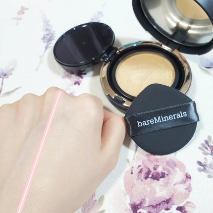 オリジナル ピュア セラム カバーアップ クッション/bareMinerals/クッションファンデーションを使ったクチコミ(7枚目)
