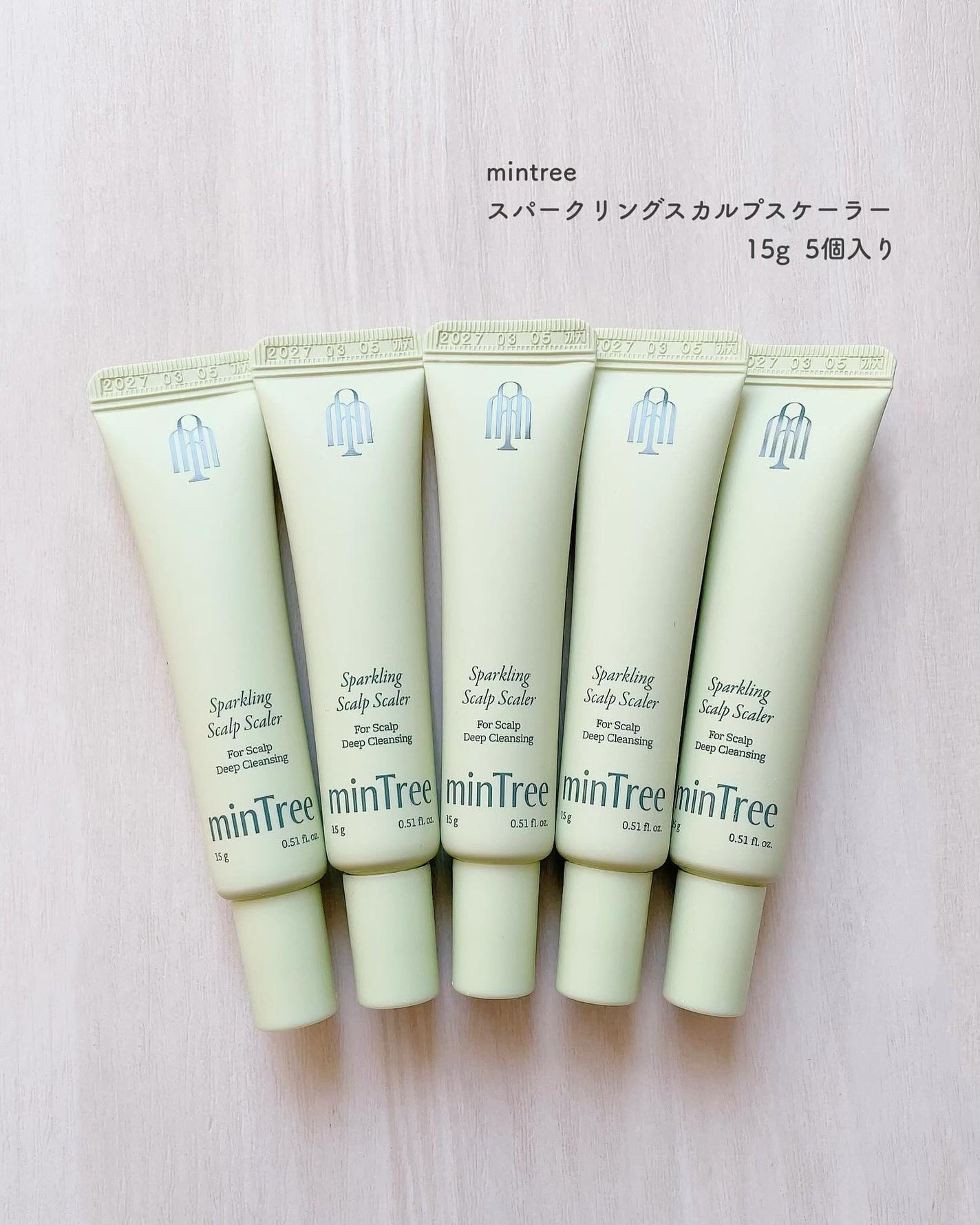 スパークリングスカルプスケーラー/ミンツリー/頭皮ケアを使ったクチコミ(2枚目)