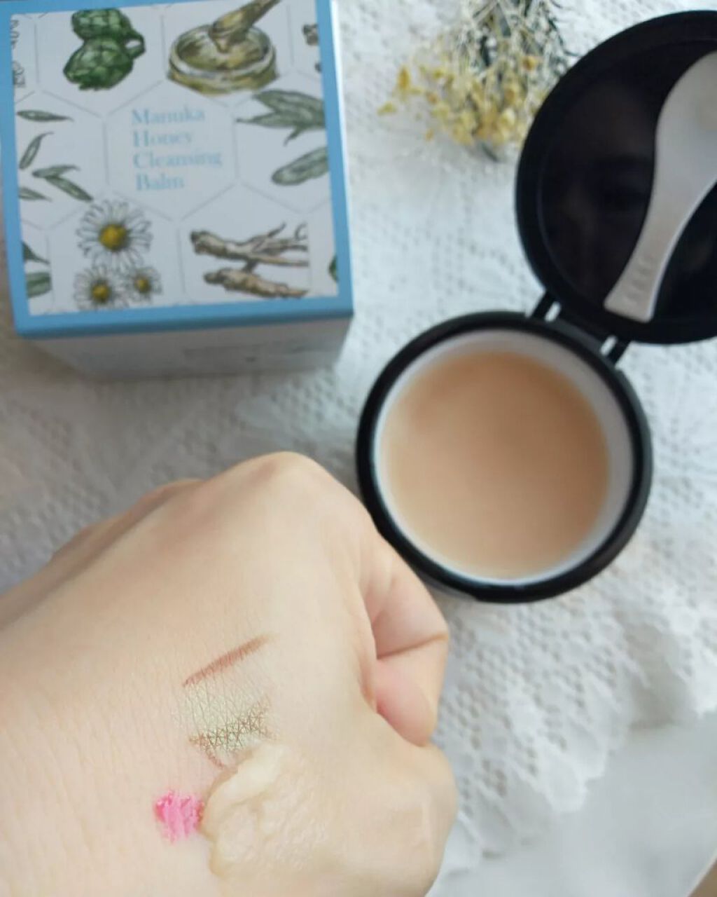 マヌカハニー クレンジングバーム/アピセラピーコスメティクス/クレンジングバームを使ったクチコミ（1枚目）