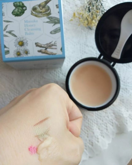 マヌカハニー クレンジングバーム/アピセラピーコスメティクス/クレンジングバームを使ったクチコミ(1枚目)