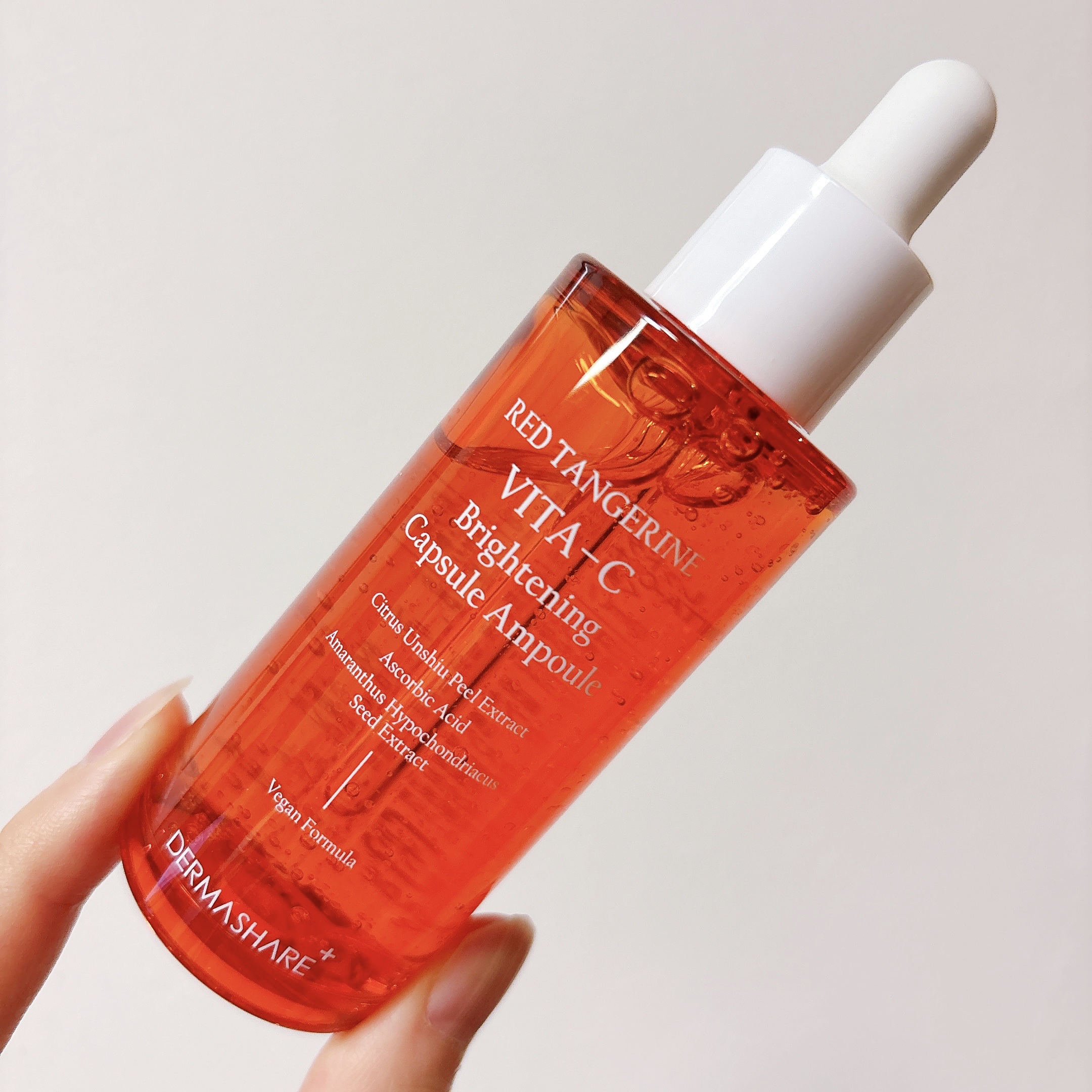 レッドタンジェリンVITA-Cカプセルセラム/DERMASHARE/美容液を使ったクチコミ（1枚目）