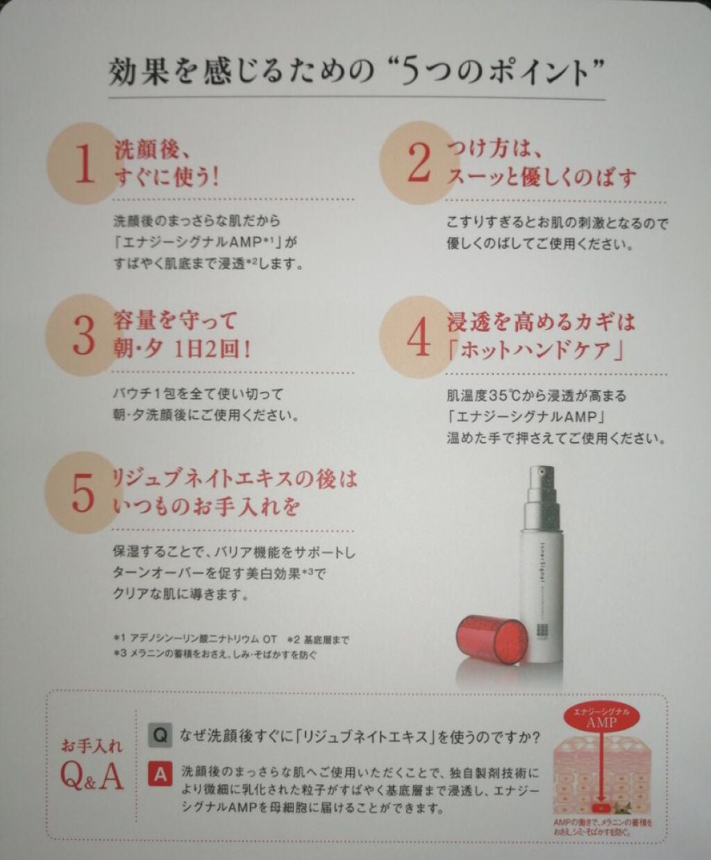 リジュブネイトエキス/インナーシグナル/美容液を使ったクチコミ(2枚目)