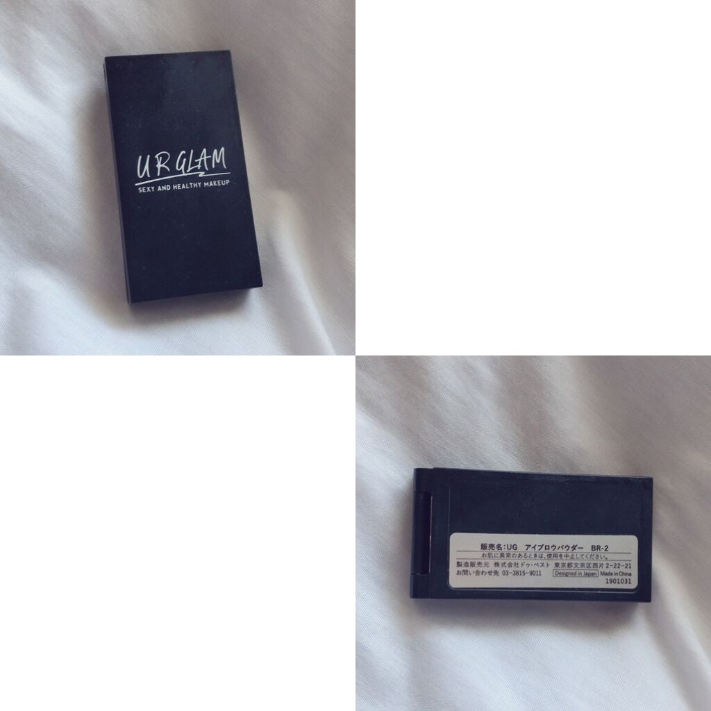 UR GLAM　EYEBROW POWDER/U R GLAM/パウダーアイブロウを使ったクチコミ（2枚目）