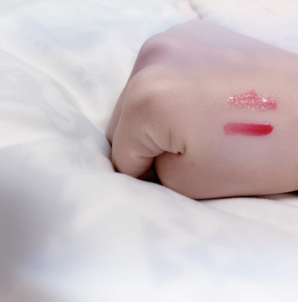 RMK リップジェリーグロス 01 スパークル レッド/RMK/リップグロスを使ったクチコミ（2枚目）