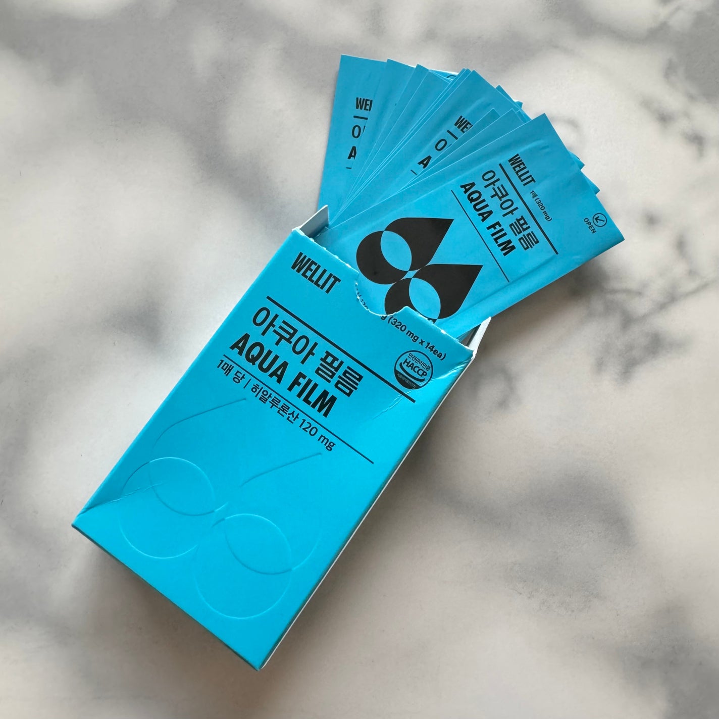 AQUA FILM/WELLIT/美容サプリメントを使ったクチコミ(2枚目)