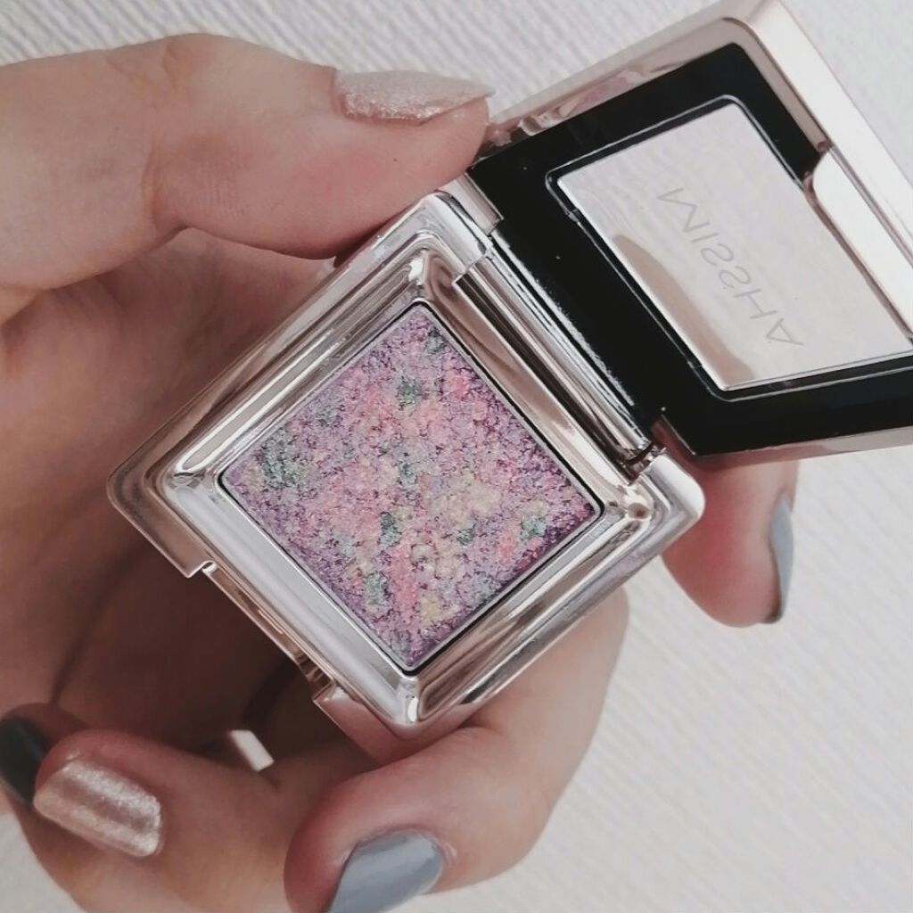 グリッタープリズム シャドウ/MISSHA/グリッターを使ったクチコミ(2枚目)