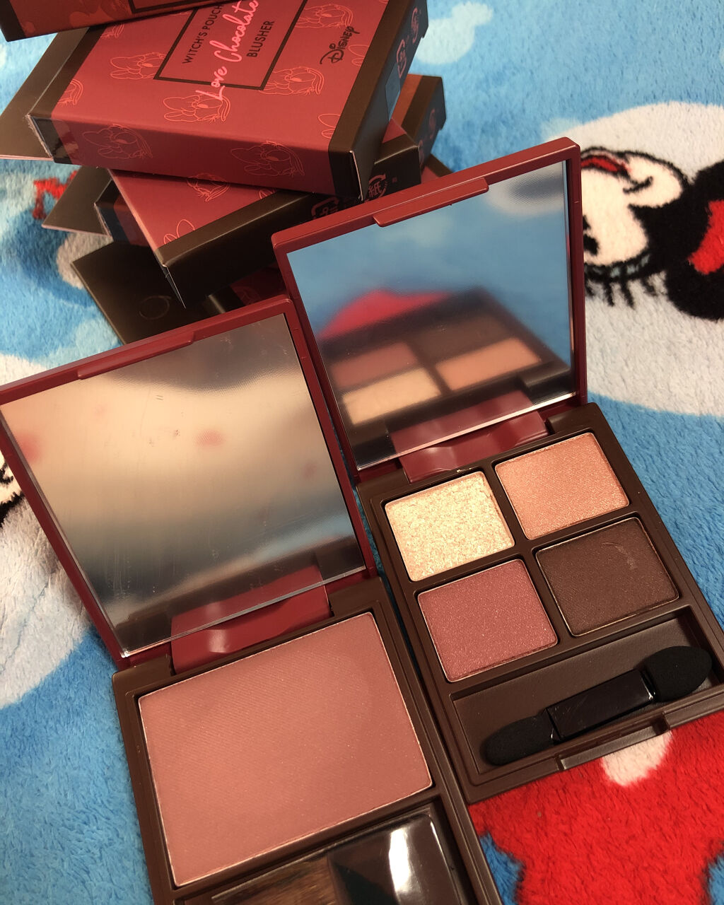 Love Chocolate ブラッシャー/Witch's Pouch/パウダーチークを使ったクチコミ（2枚目）