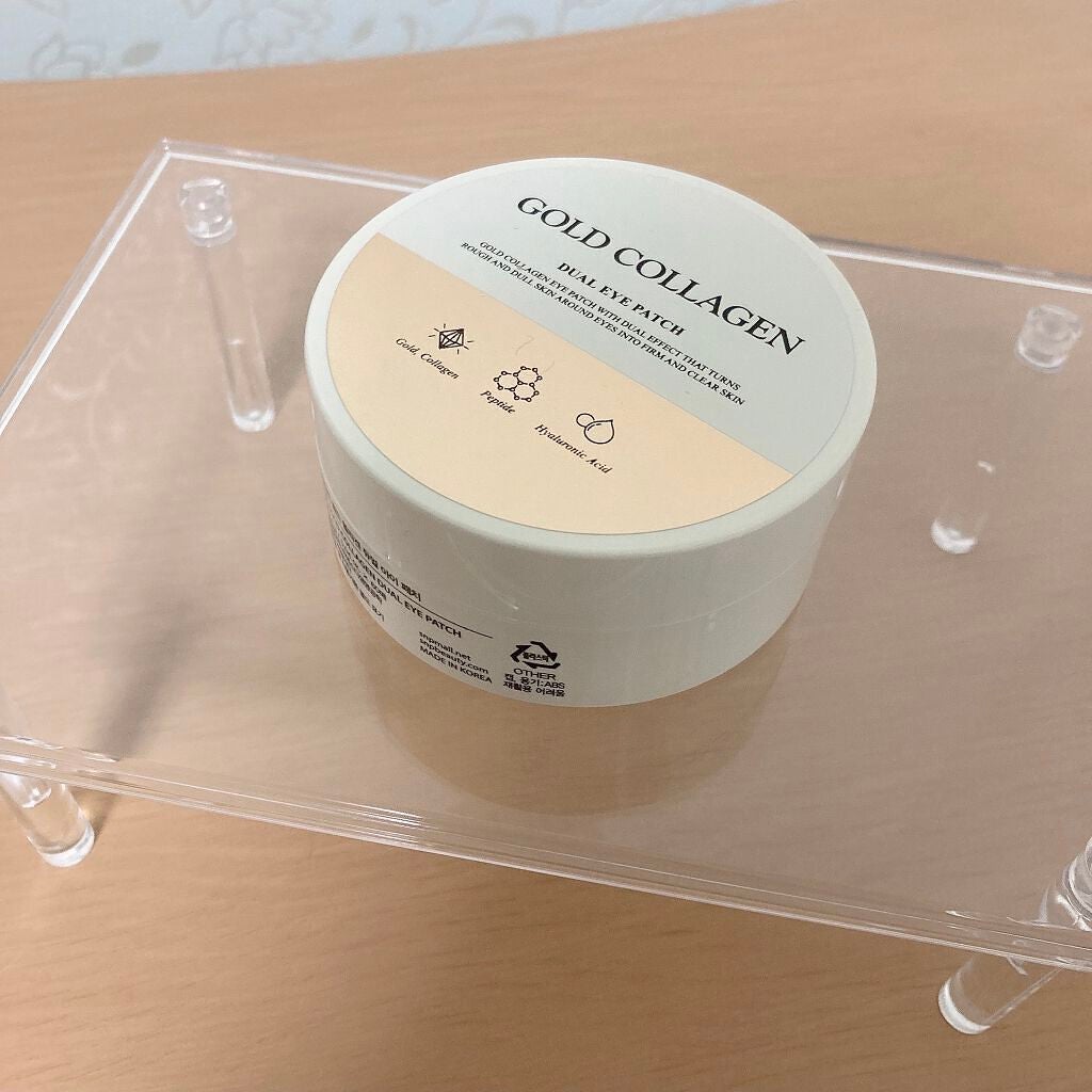 GOLD COLLAGEN DUAL EYE PATCH/SNP/アイケア・アイクリームを使ったクチコミ(2枚目)