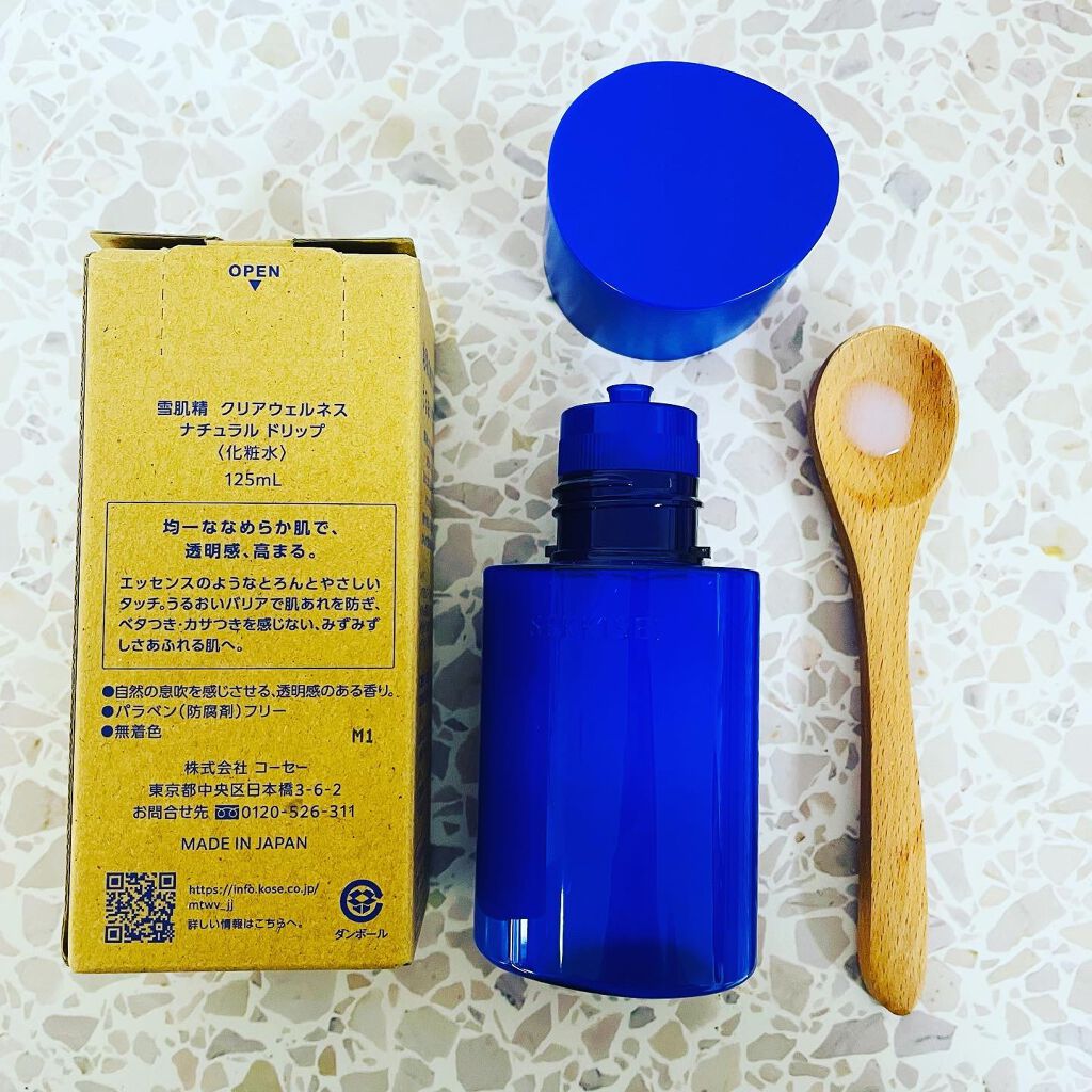 クリアウェルネス ナチュラル ドリップ/雪肌精/化粧水を使ったクチコミ（3枚目）