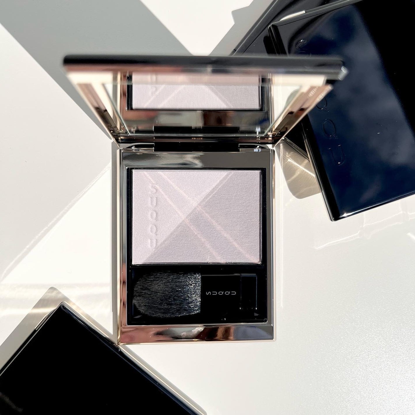 メルティング パウダー ブラッシュ/SUQQU/パウダーチークを使ったクチコミ(1枚目)