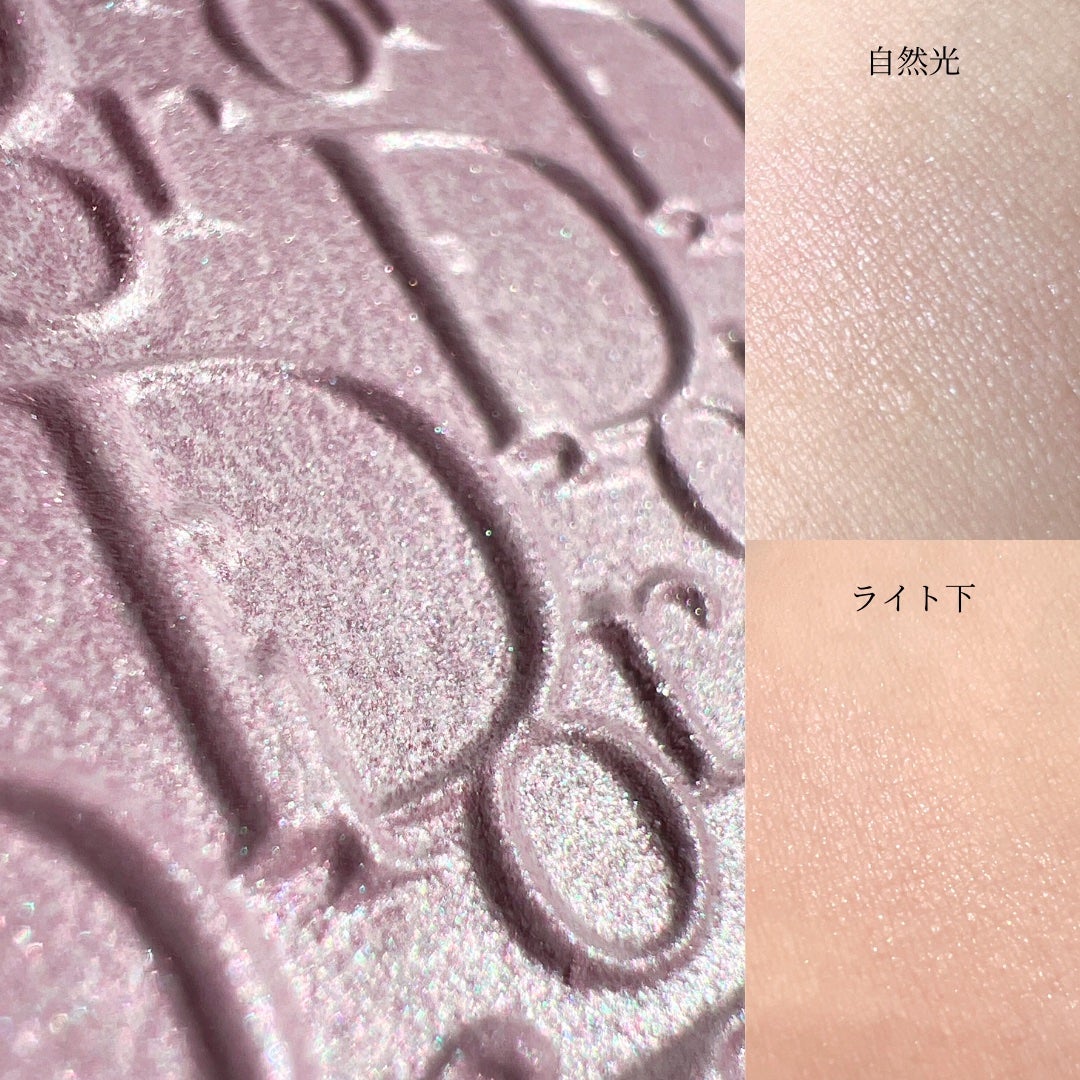 【旧】ディオールスキン フォーエヴァー クチュール ルミナイザー(スプリング コレクション 2025 限定品)/Dior/ハイライトを使ったクチコミ(4枚目)