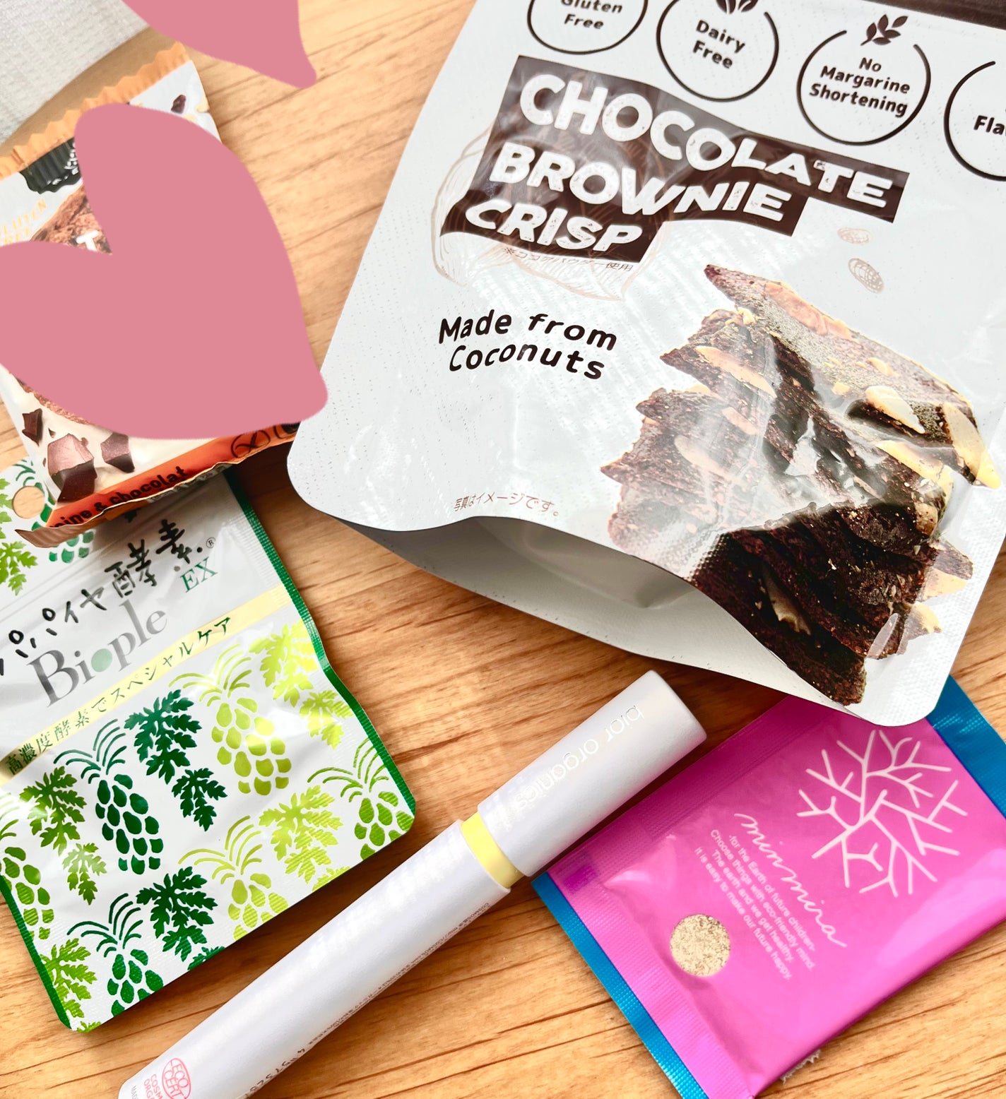 クリスピーブラウニーチョコレート/bruno snak/食品を使ったクチコミ(2枚目)