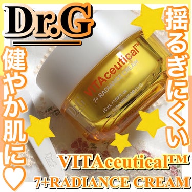 Dr.Gさまからいただきました🍋

【ブランド名】
Dr.G

【商品名】
ビタシューティカル7プラス ラディアンスクリーム

【特徴】
ビタミンC誘導体(3-0-エチルアスコビックアシド
(整肌成分)