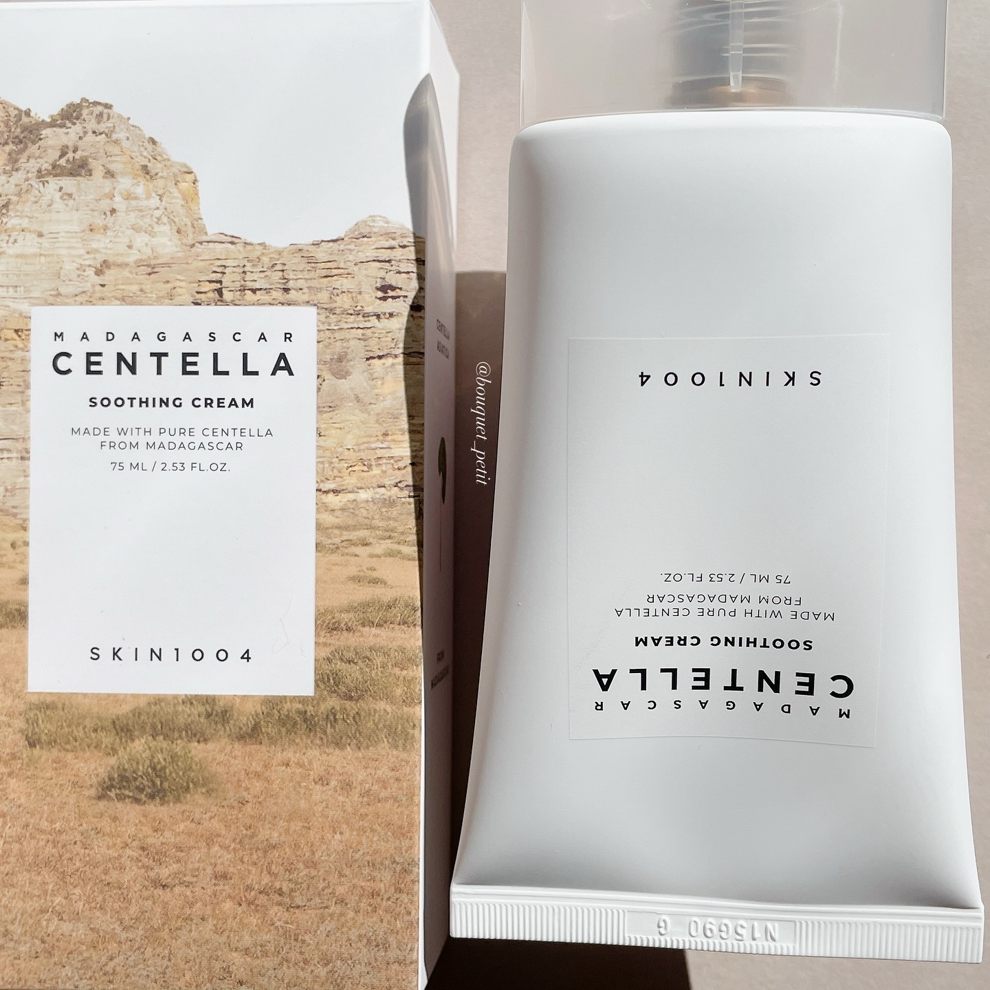 センテラ スージングクリーム/SKIN1004/フェイスクリームを使ったクチコミ（1枚目）