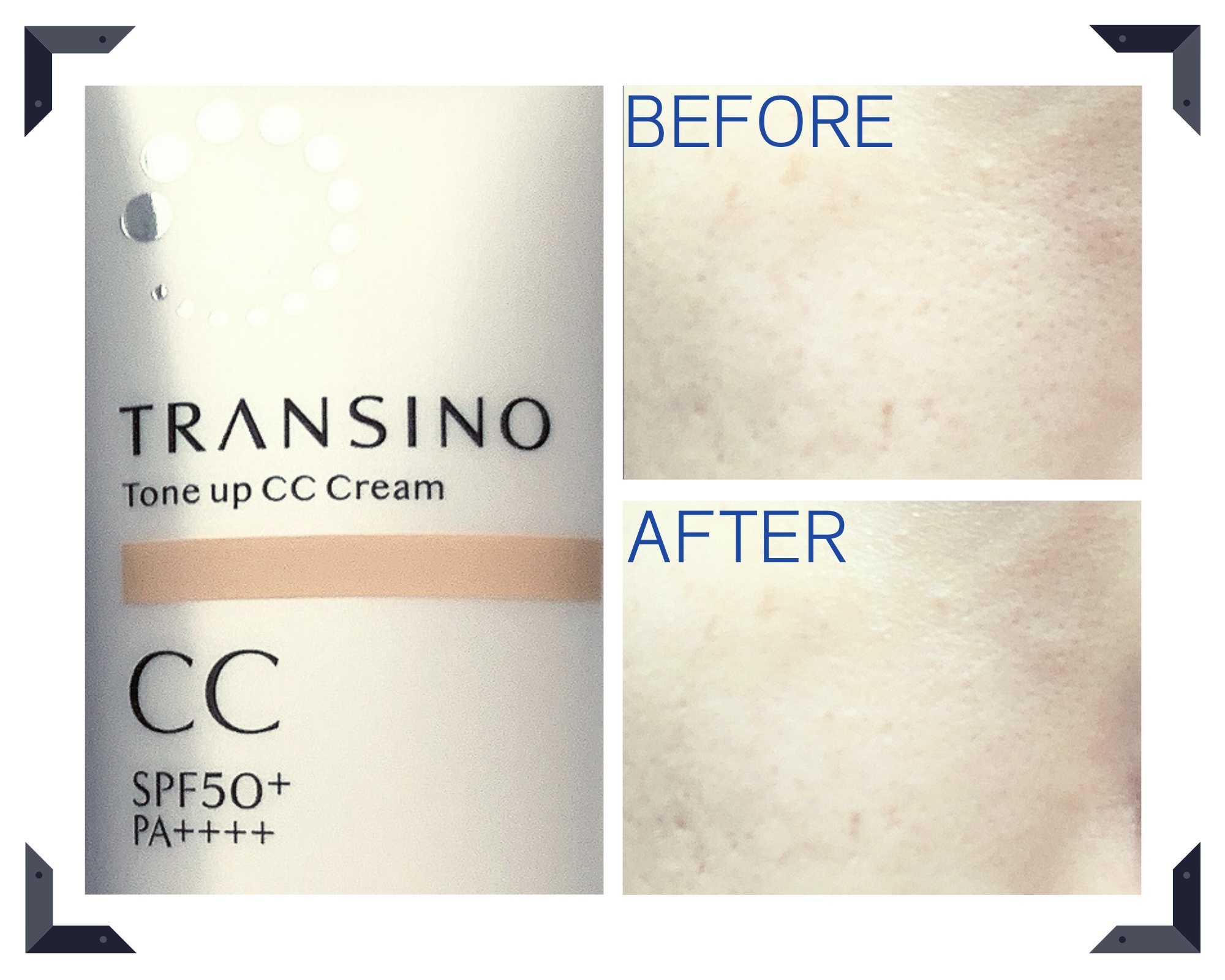 薬用トーンアップCCクリーム マルチベージュ/トランシーノ/CCクリームを使ったクチコミ（2枚目）