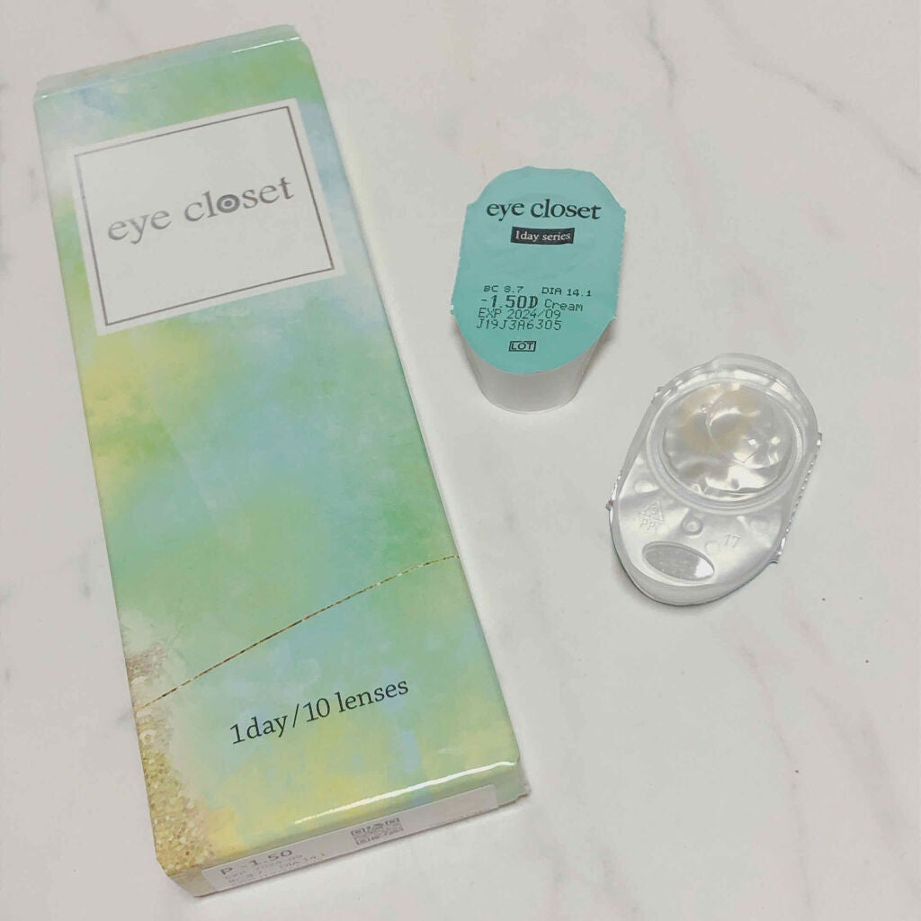 eye closet 1day SweetSeries "Girly"(アイクローゼットワンデースウィートシリーズ ガーリー)/EYE CLOSET/ワンデー(1DAY)カラコンを使ったクチコミ(2枚目)