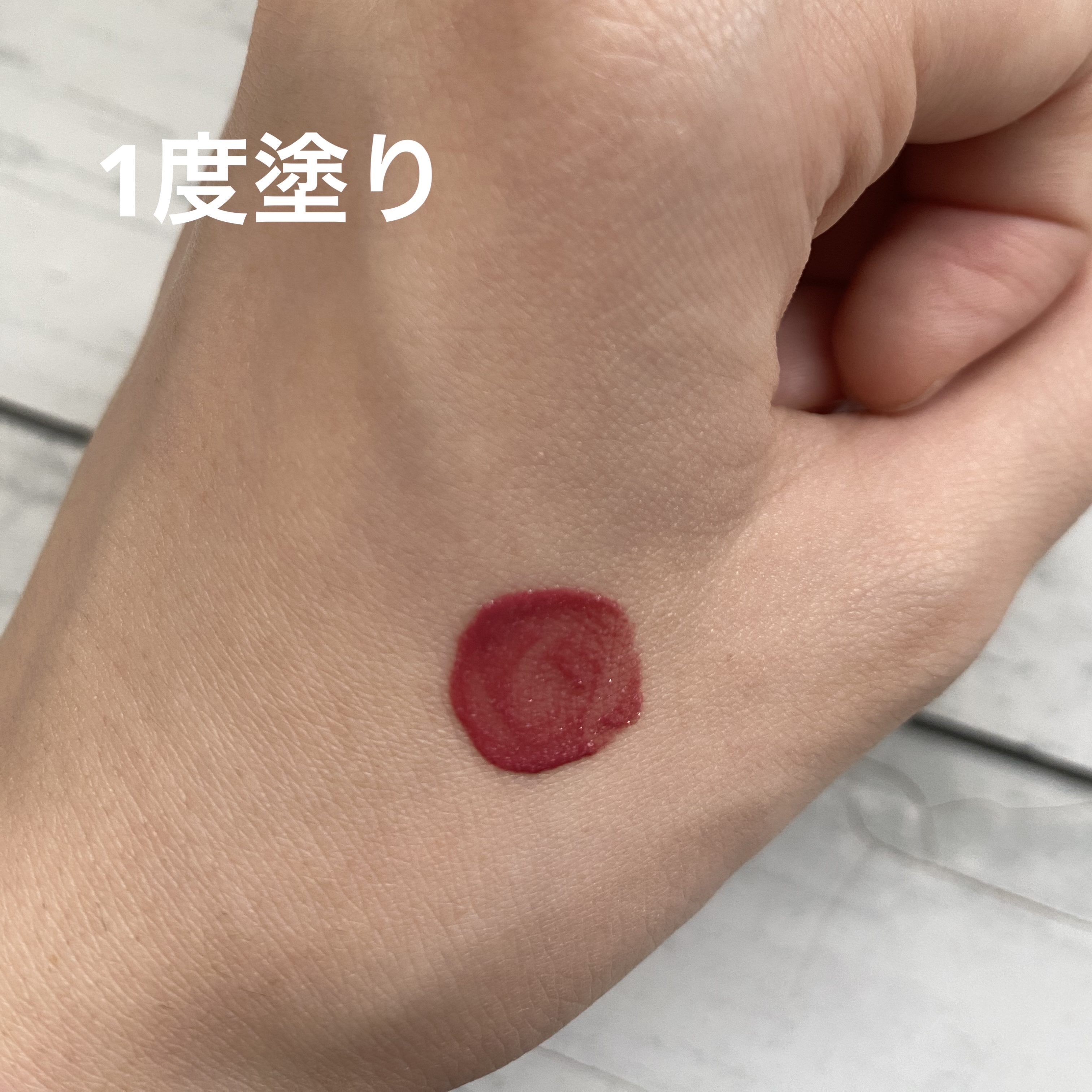 ウォーターリズムグロウティント/TIRTIR(ティルティル)/リップティントを使ったクチコミ（2枚目）