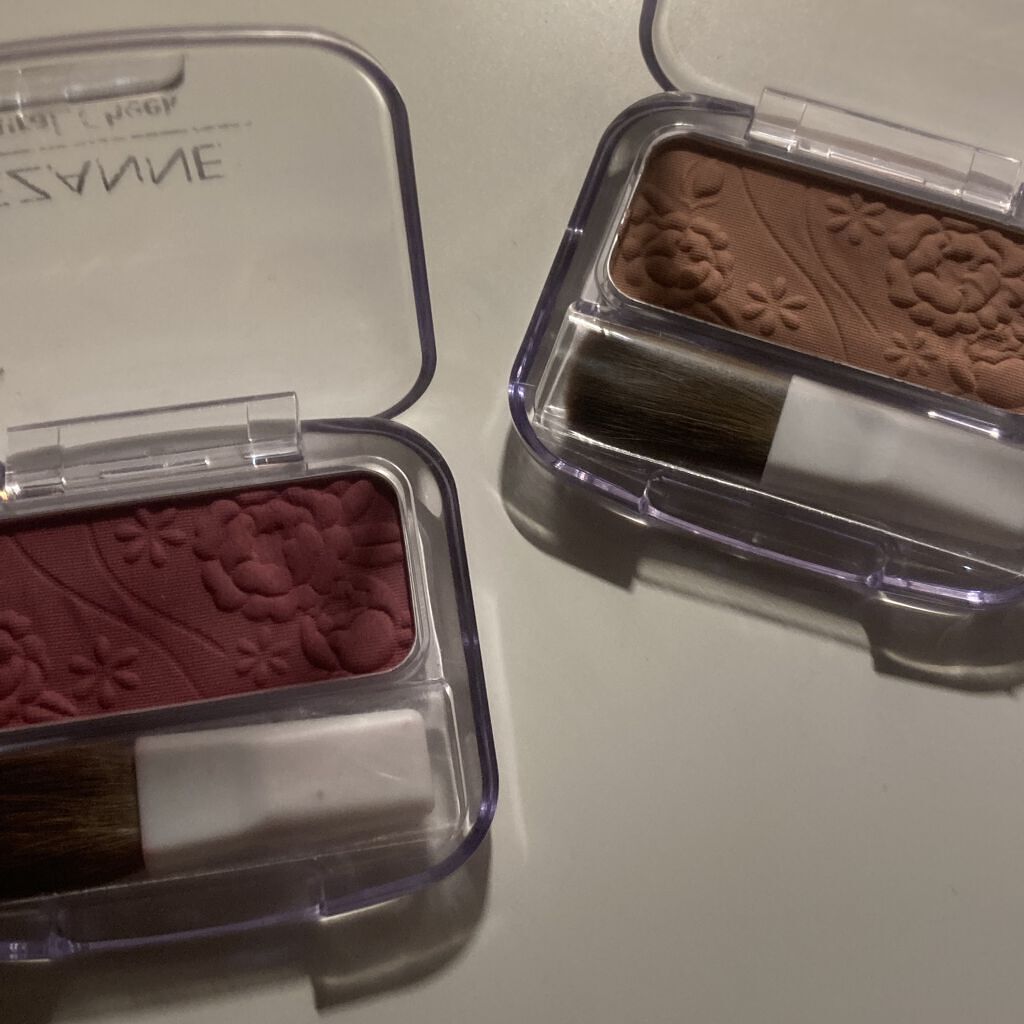 ナチュラル チークN/CEZANNE/パウダーチークを使ったクチコミ（2枚目）