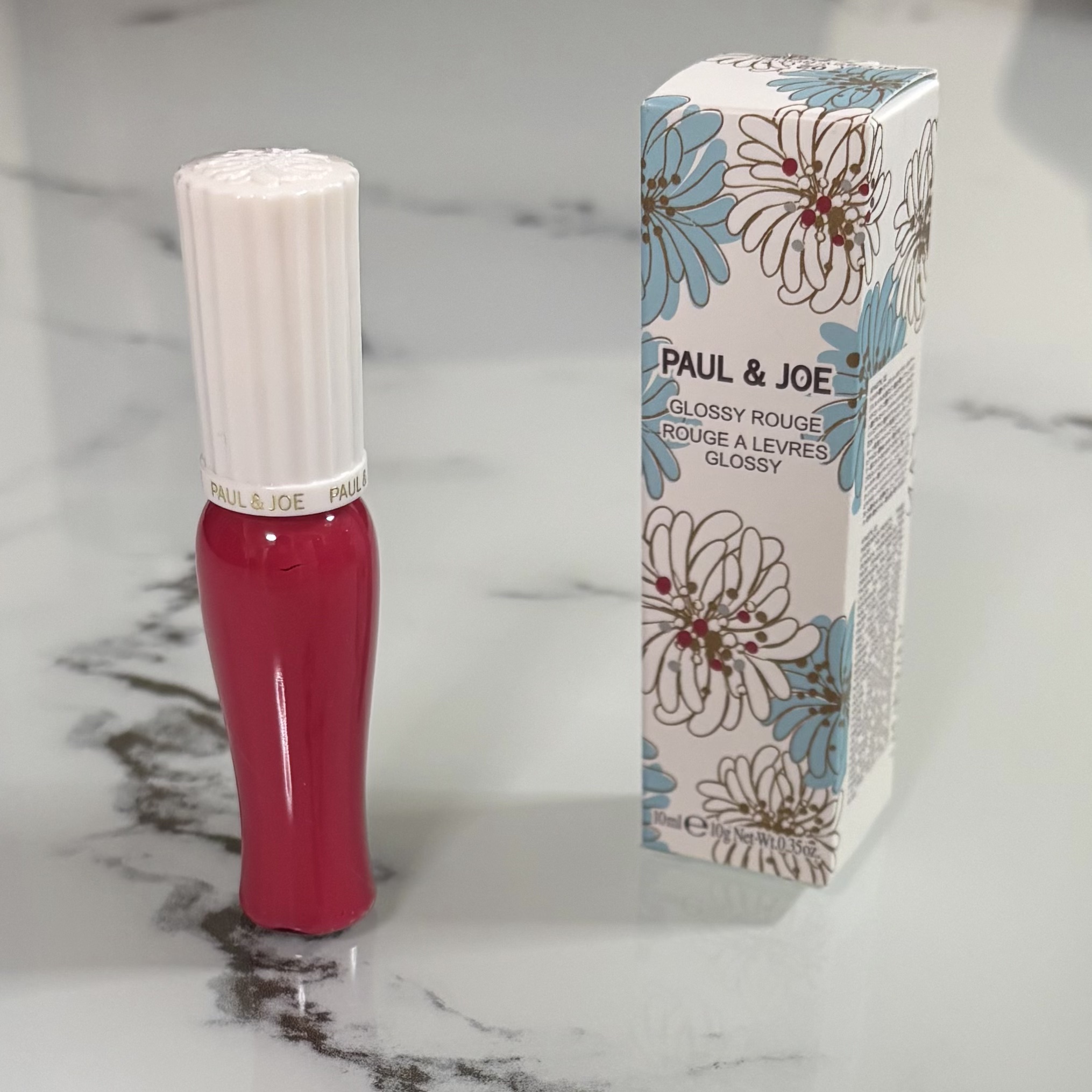 グロッシー ルージュ 02 コンフィチュール ドゥ ヴィオレット/PAUL & JOE BEAUTE/口紅を使ったクチコミ（1枚目）