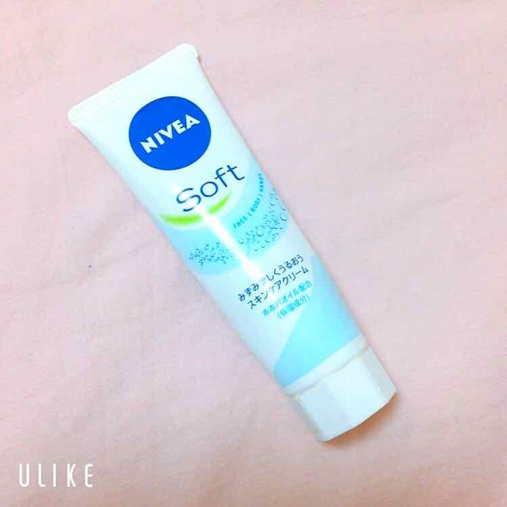 ニベアソフト スキンケアクリーム/ニベア/ボディクリームを使ったクチコミ(1枚目)