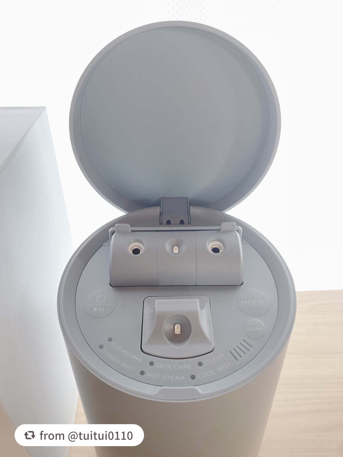 ピュアブライトスチーマー/SALONIA/美顔器・マッサージを使ったクチコミ(2枚目)