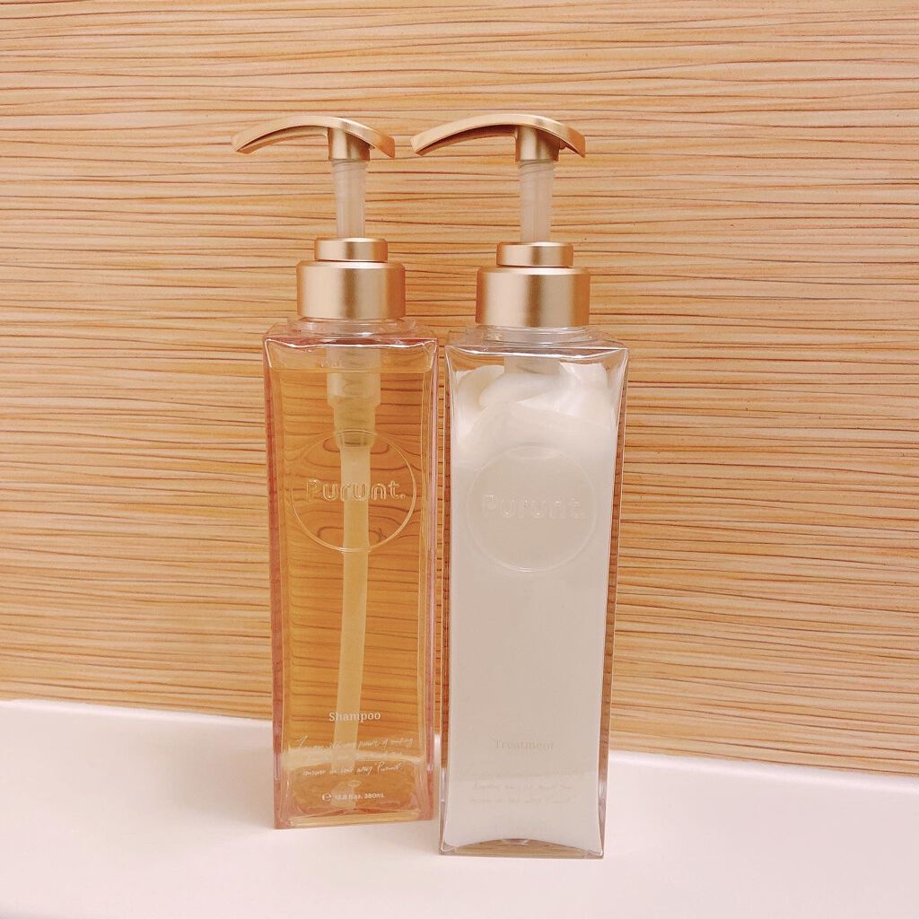 プルント モイストリッチ美容液シャンプー／モイストリッチリペア美容液トリートメント/Purunt./市販シャンプーを使ったクチコミ（1枚目）