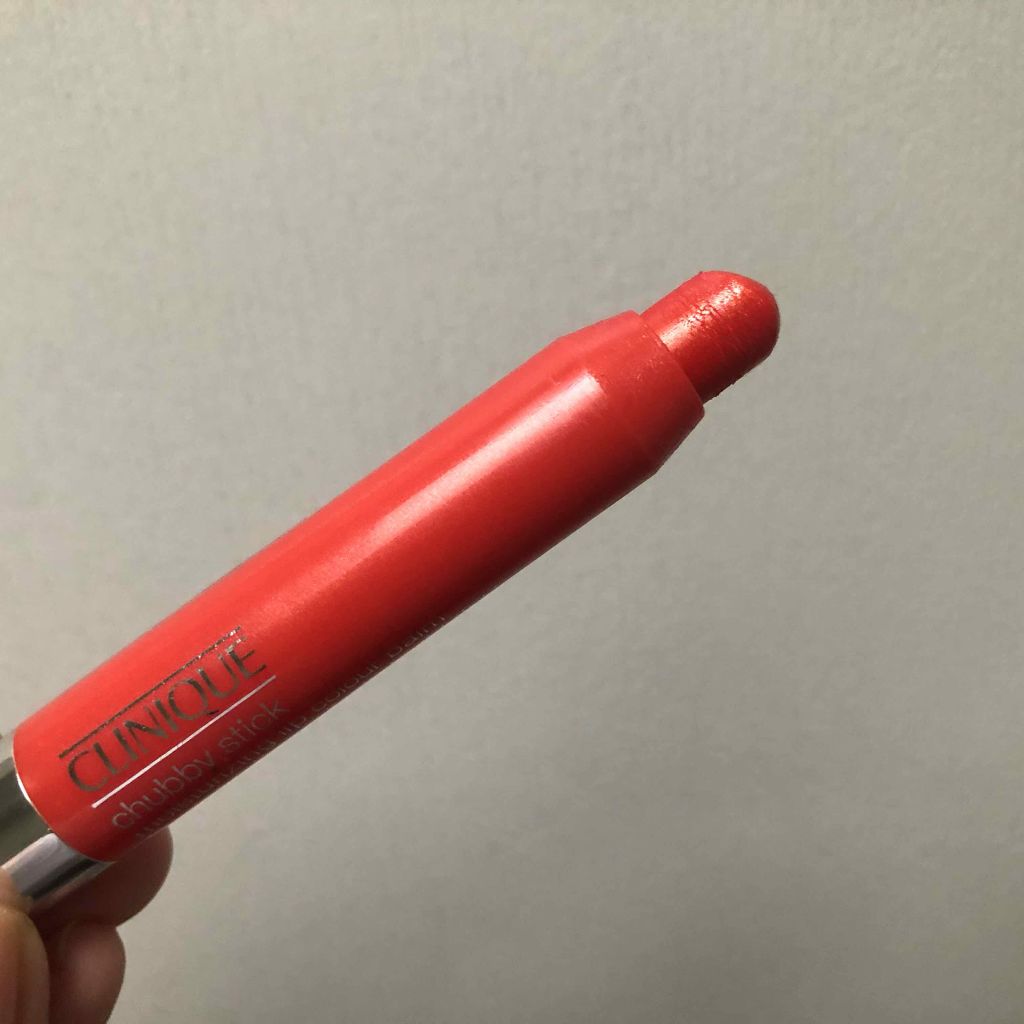 チャビー スティック モイスチャライジング リップ カラー バーム/CLINIQUE/口紅を使ったクチコミ(2枚目)