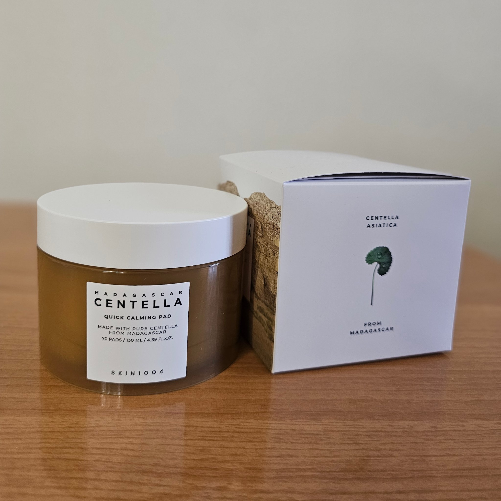 センテラ クイックカーミングパッド/SKIN1004/トナーパッドを使ったクチコミ（1枚目）