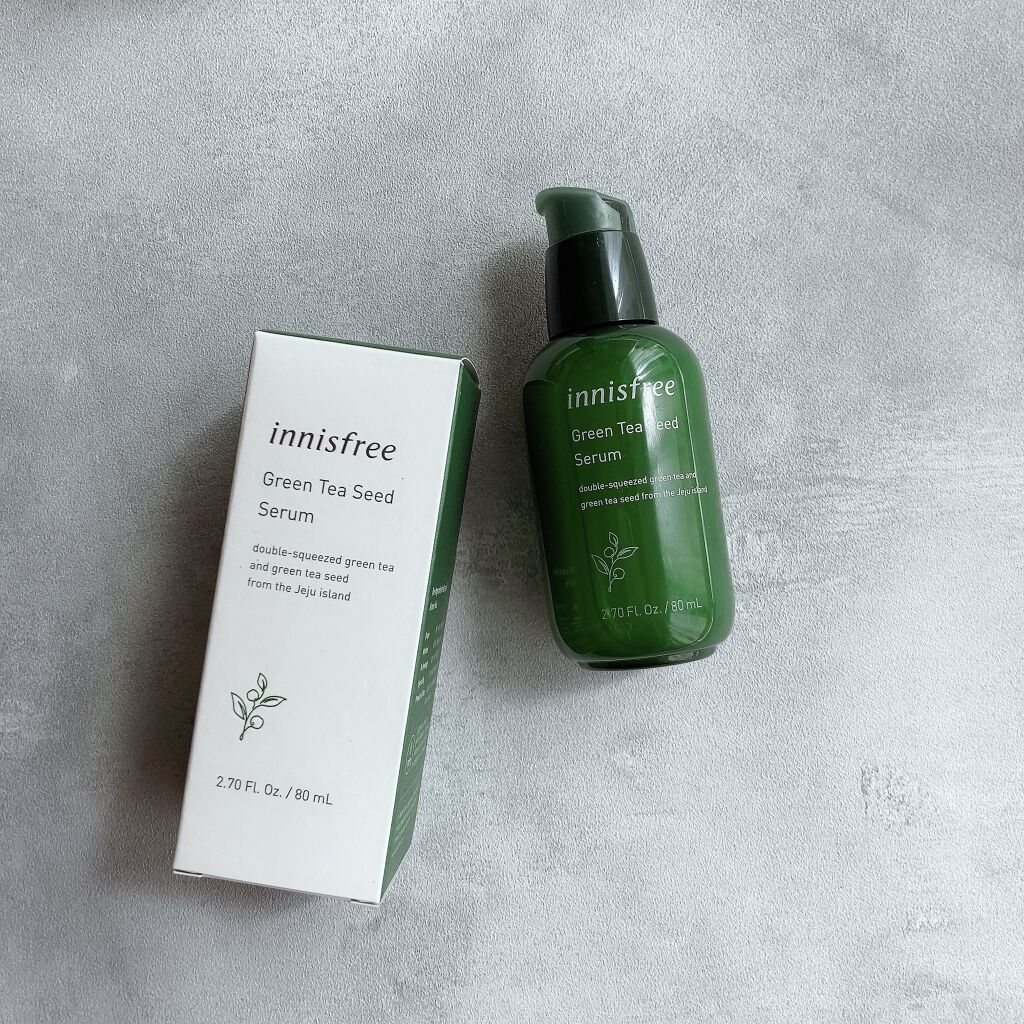 グリーンティーシード セラム/innisfree/美容液を使ったクチコミ（2枚目）