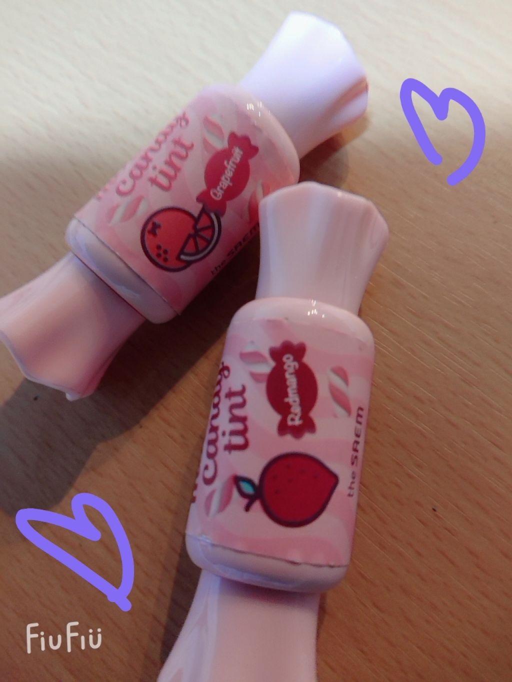 ムース キャンディー ティント/the SAEM/リップティントを使ったクチコミ(2枚目)